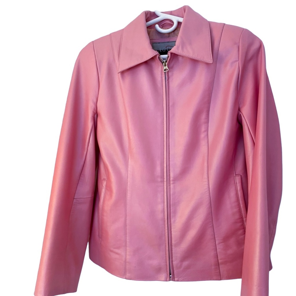 Vintage 90s y2k Leather Jacket